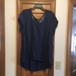 Size 2 Long Torrid Top with Cut Out